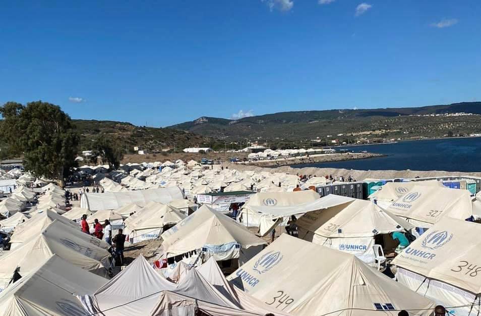 kamp Lesbos